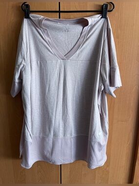 Nike Dri-Fit Short Sleeve T-Shirt Size 1X Dusty Pink/Ash Rose Color Extra Large